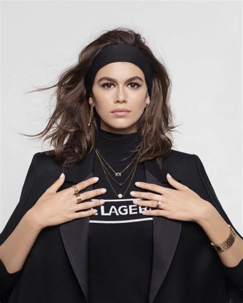 Kaia Gerber, Karl Lagerfeld’s New Model of the 